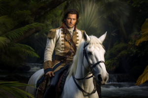 javier_milei_as_acolonial-agee_captain_on_a_horse_